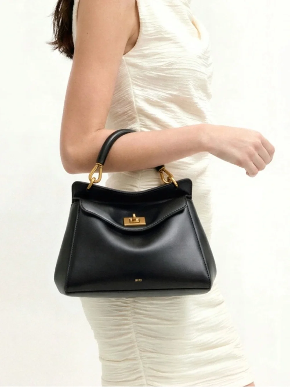 JW PEI Lucia Classic Top Handbag - Black